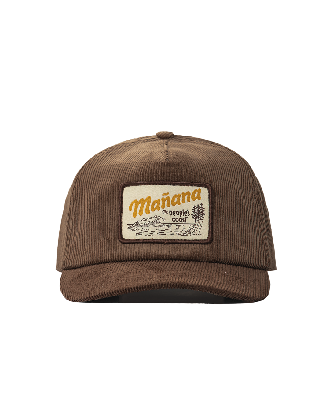 People's Coast Corduroy Hat - Brown