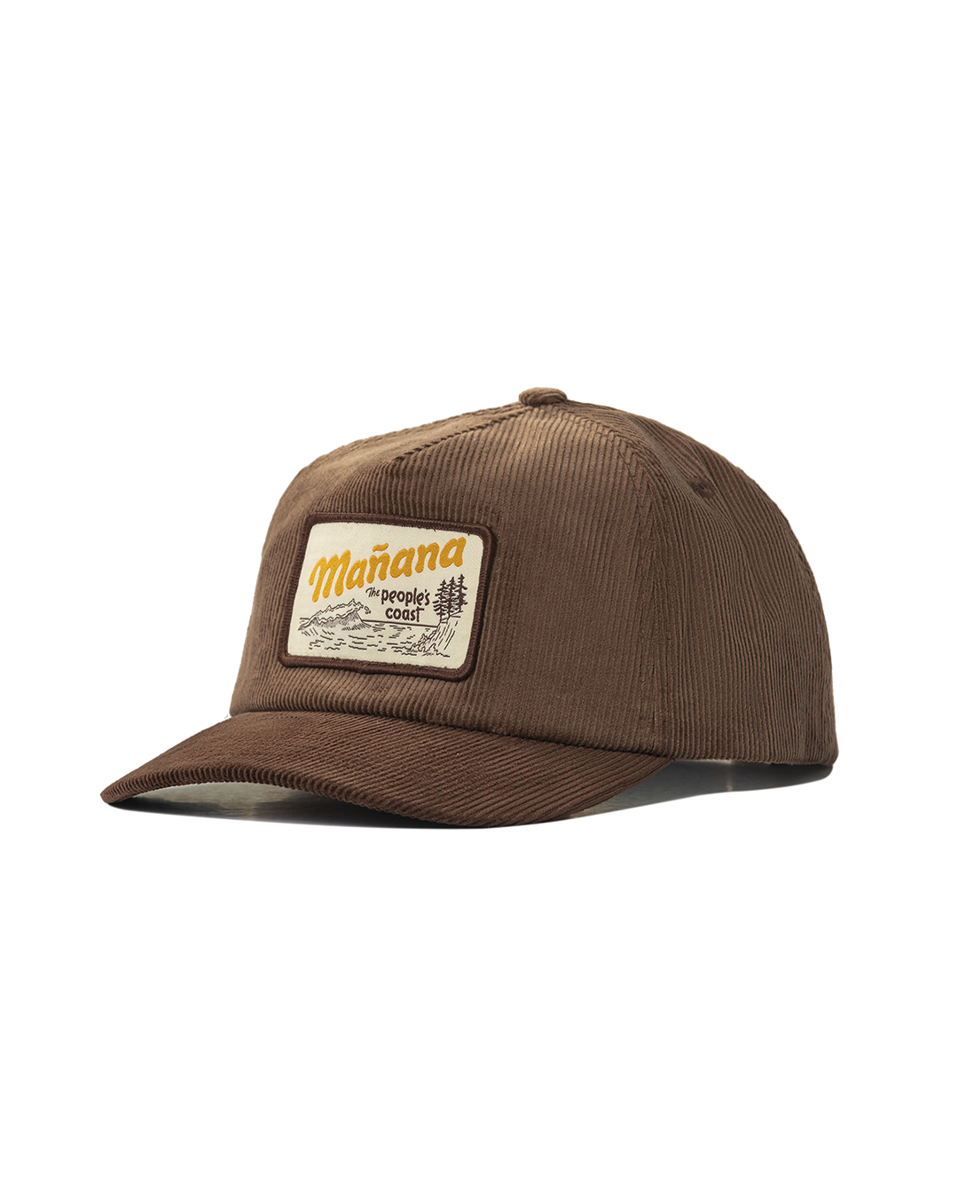 People's Coast Corduroy Hat - Brown