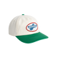 Seabird Cap - Off White/Kelly Green