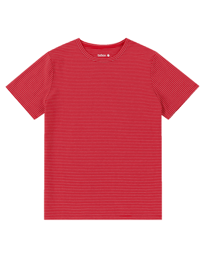 Striped Tee - Red/White