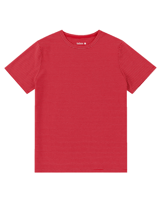 Striped Tee - Red/White