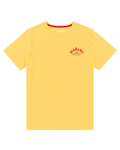 Shop Tee - Washed Yellow