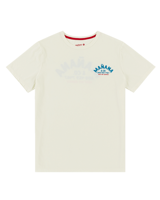 Shop Tee - Off White