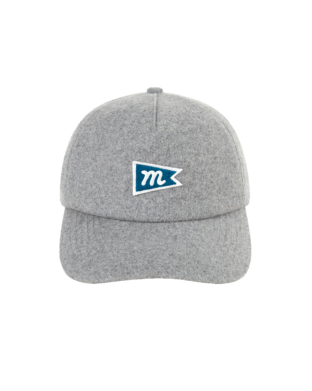 Wool Pennant Hat - Gray