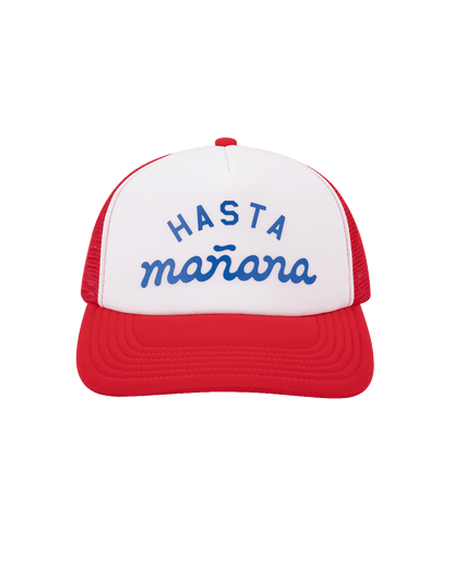 Hasta Manana Foam Trucker - Red