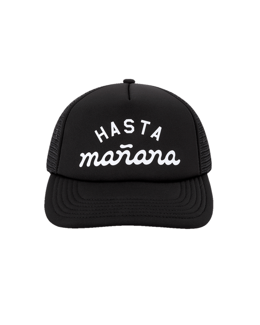 Hasta Manana Foam Trucker - Black