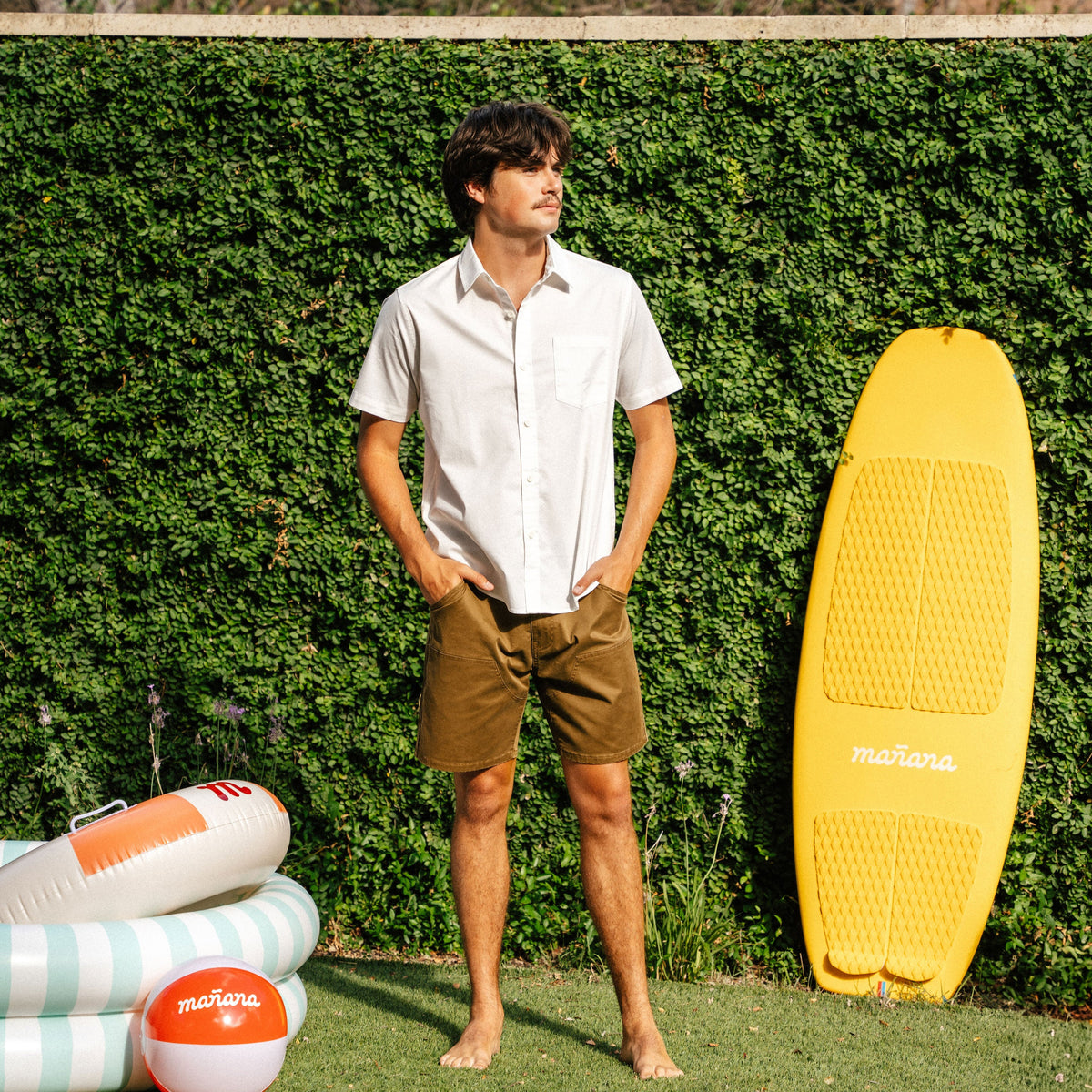 The Breeze Button Up - White