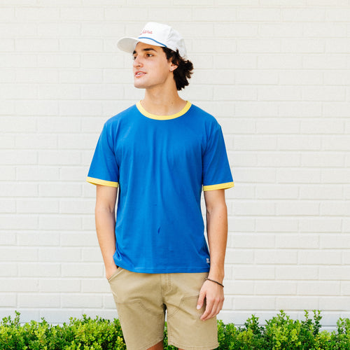 The Classic Logo Ringer - Blue