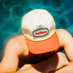 Two-Tone Cap - White/Red