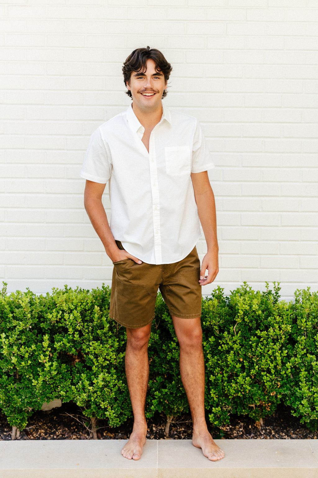 The Breeze Button Up - White