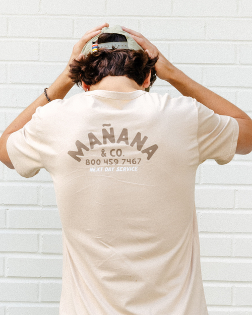 Manana Shop Tee - Tan
