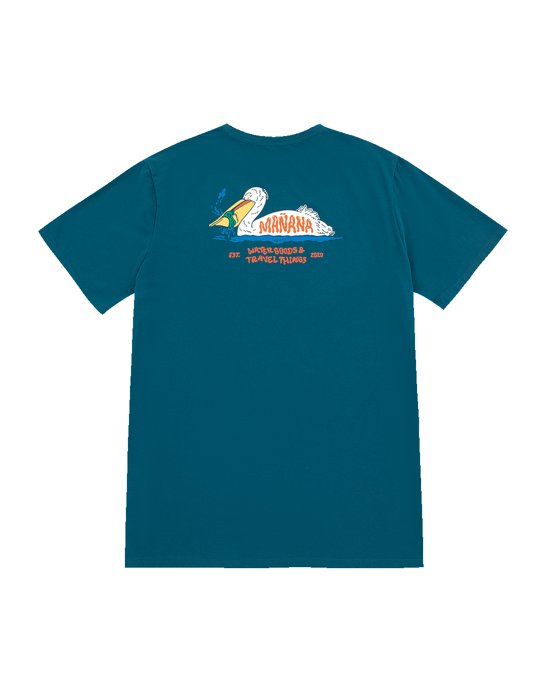 Pelican Tee - Blue