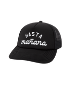 Hasta Manana Foam Trucker - Black
