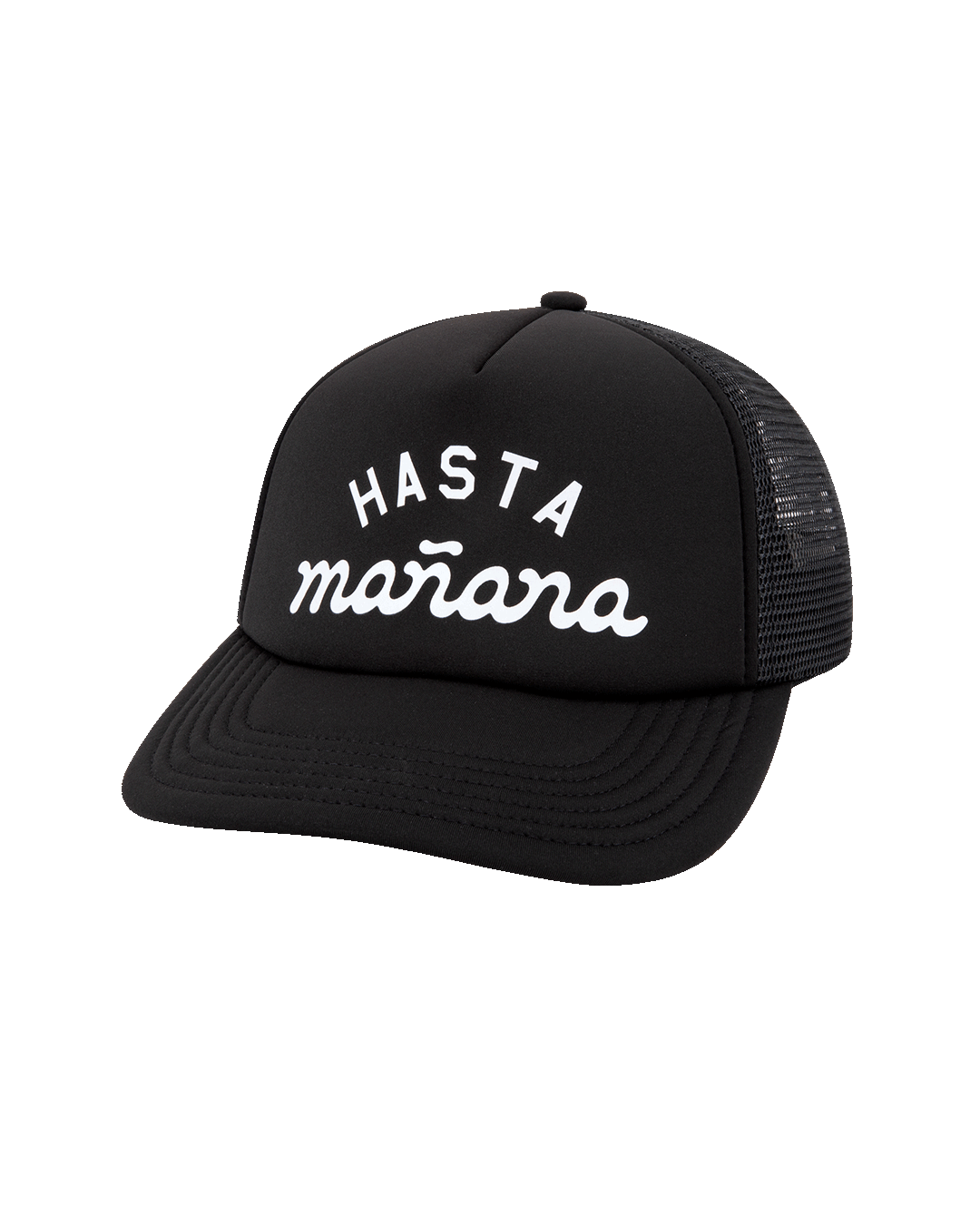 Hasta Manana Foam Trucker - Black