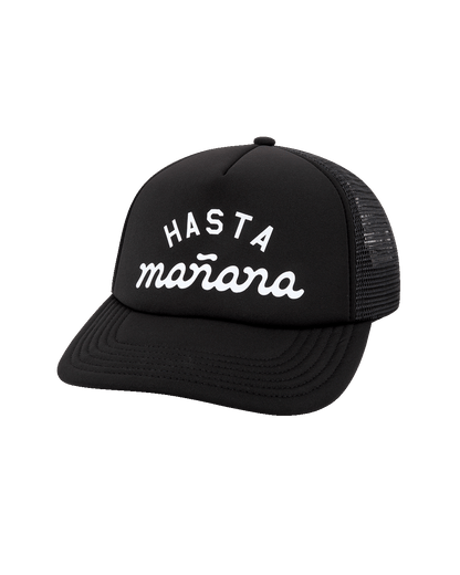 Hasta Manana Foam Trucker - Black