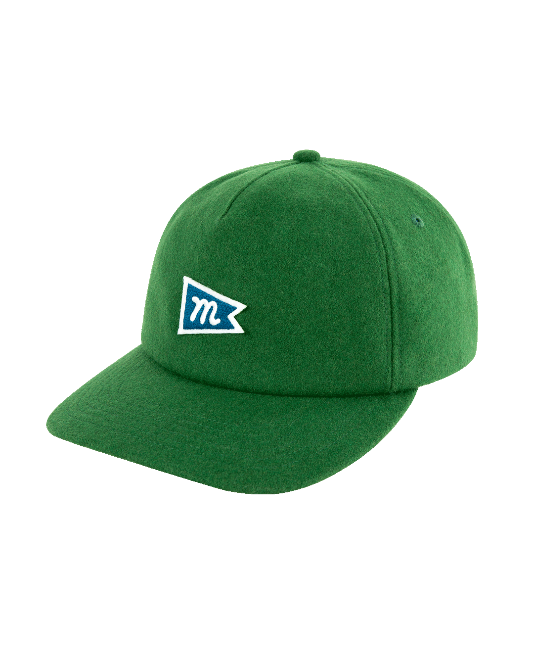 Wool Pennant Hat - Green