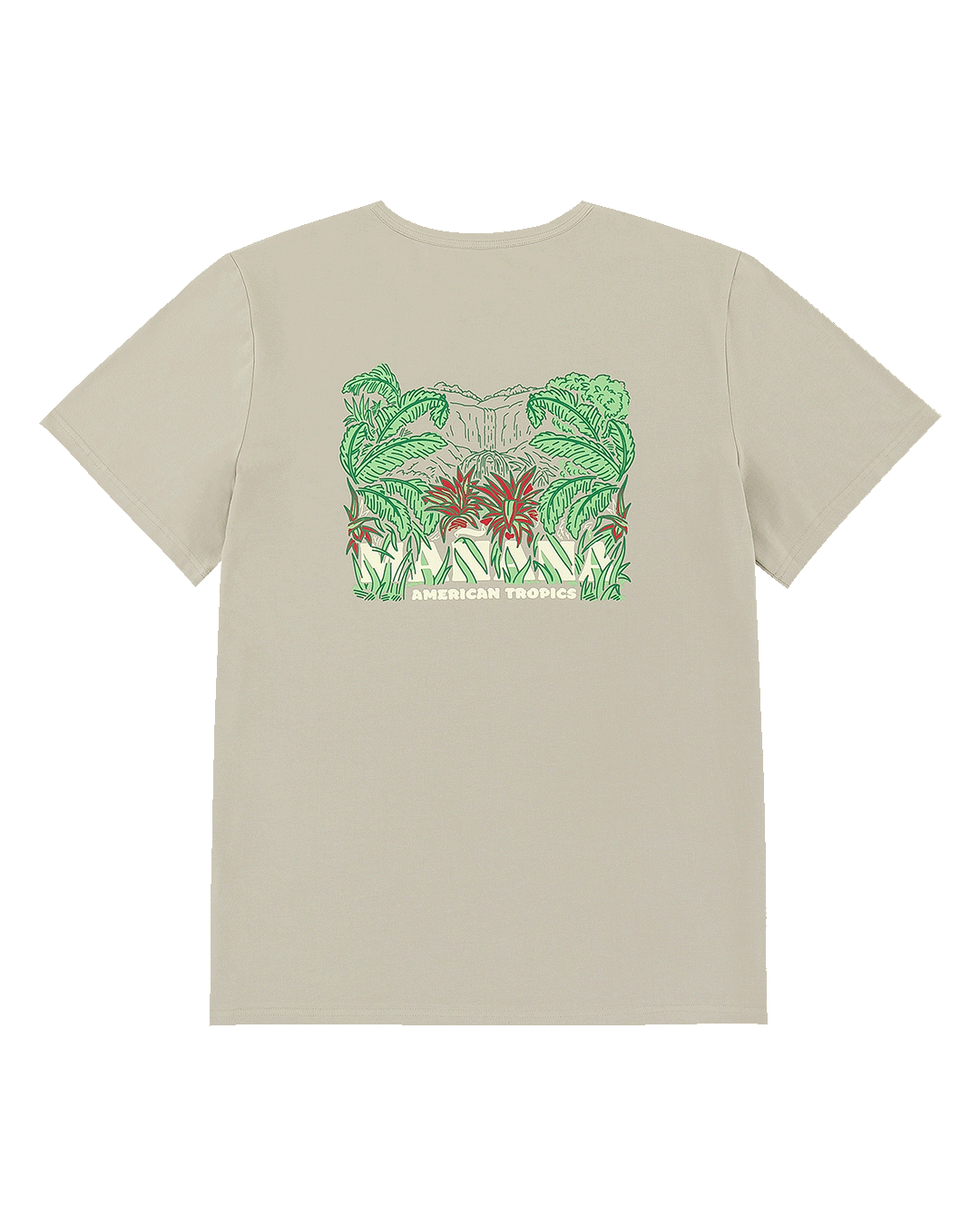 American Tropics Tee - Beige