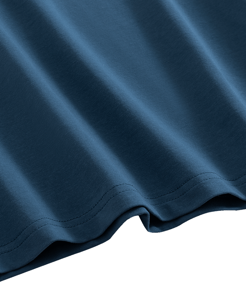 Hibiscus Badge Tee - Blue