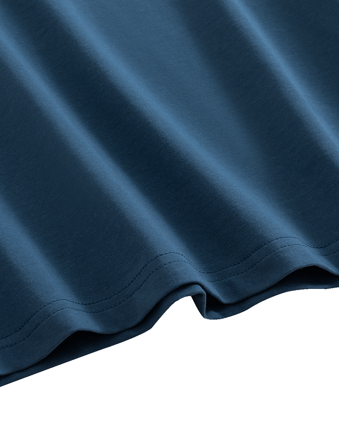 Hibiscus Badge Tee - Blue