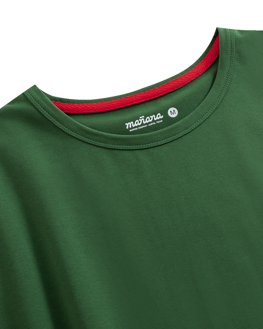 Hibiscus Badge Tee - Green