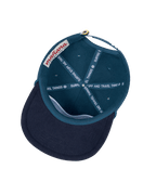 Two Tone Cap - Blue/Navy