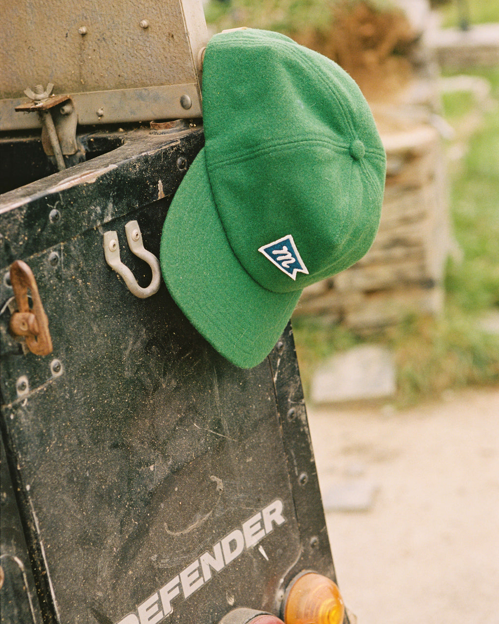 Wool Pennant Hat - Green