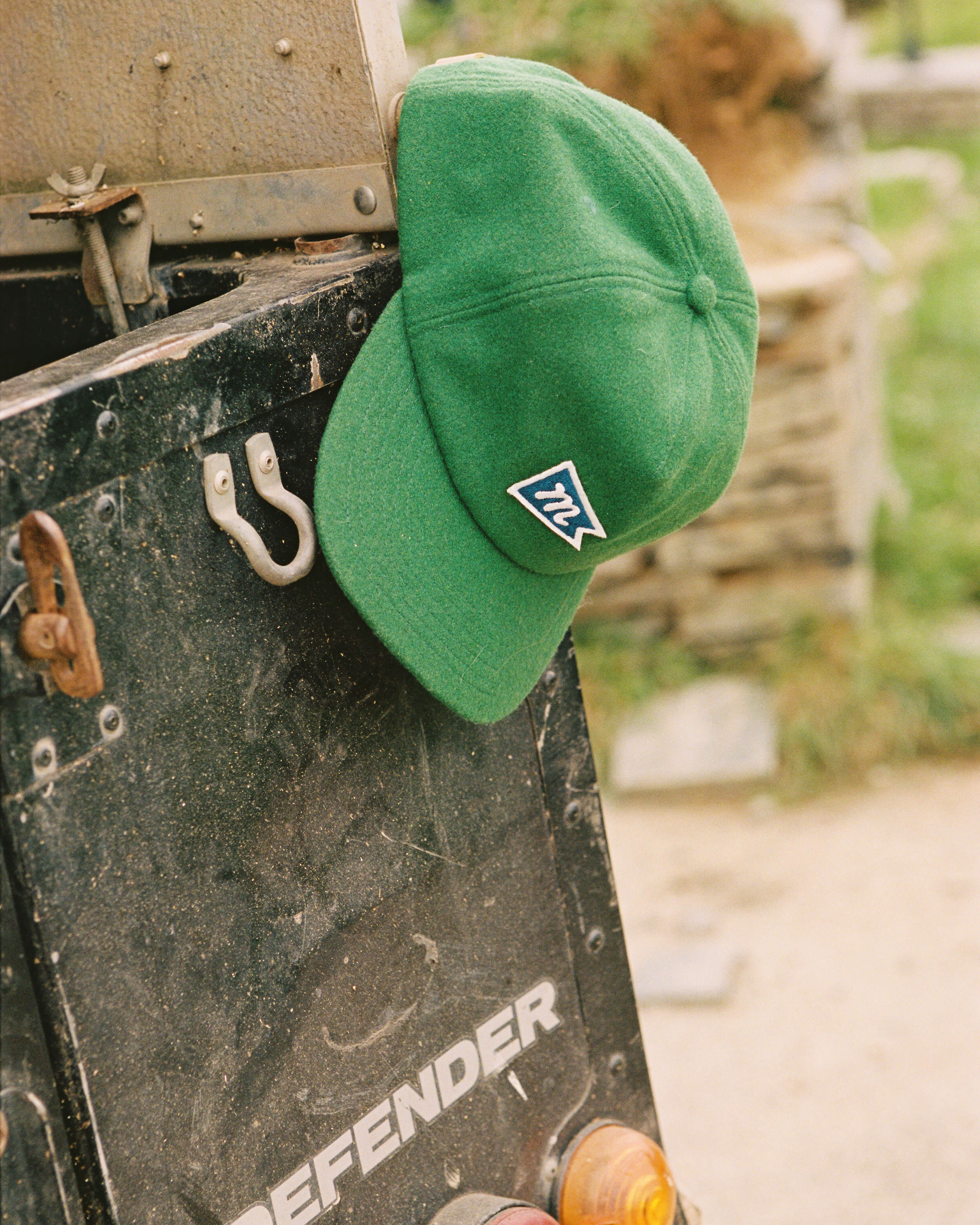Wool Pennant Hat - Green