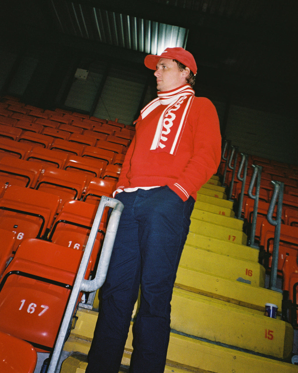 Corduroy Cap - Red