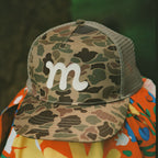 Mesh Back "M" Trucker - Camo