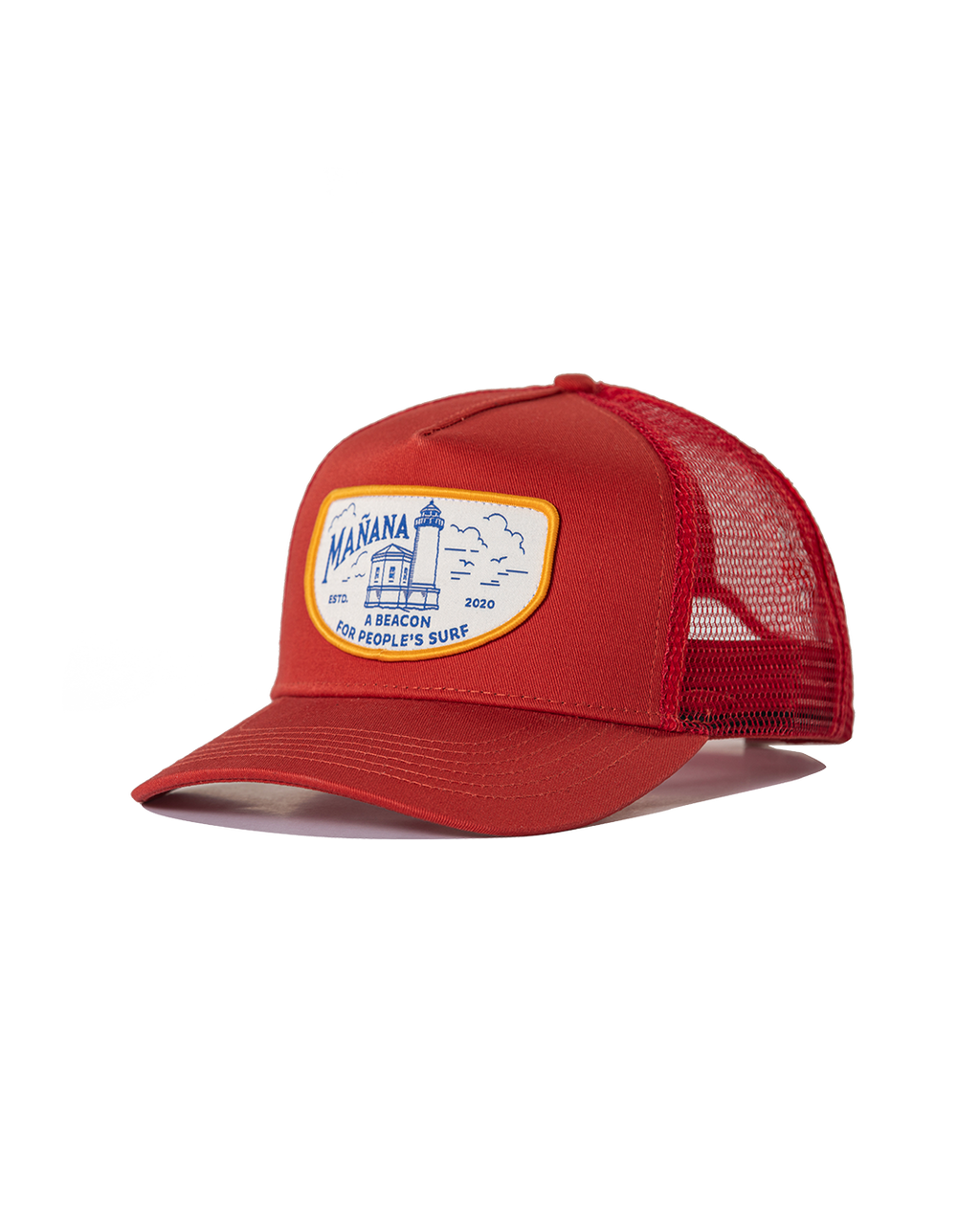 Beacon Mesh Trucker - Red
