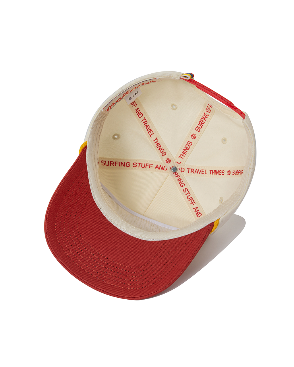 Two-Tone Cap - White/Red