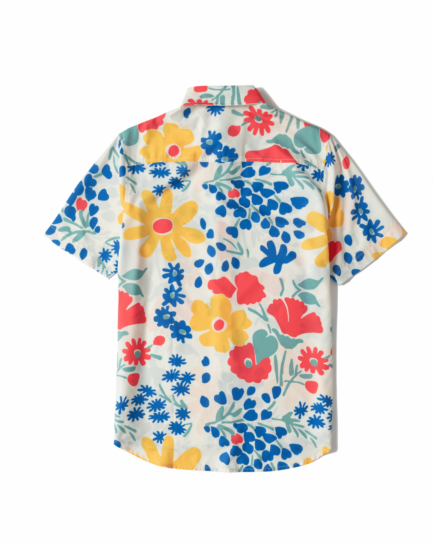 Manana x Ski Shores - Bright Floral Breeze Button Up