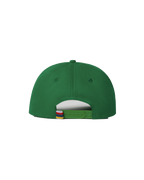 Hibiscus Twill Hat - Off White / Green