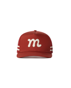 Mesh Back "M" Trucker - Red