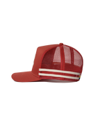 Mesh Back "M" Trucker - Red