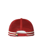 Mesh Back "M" Trucker - Red