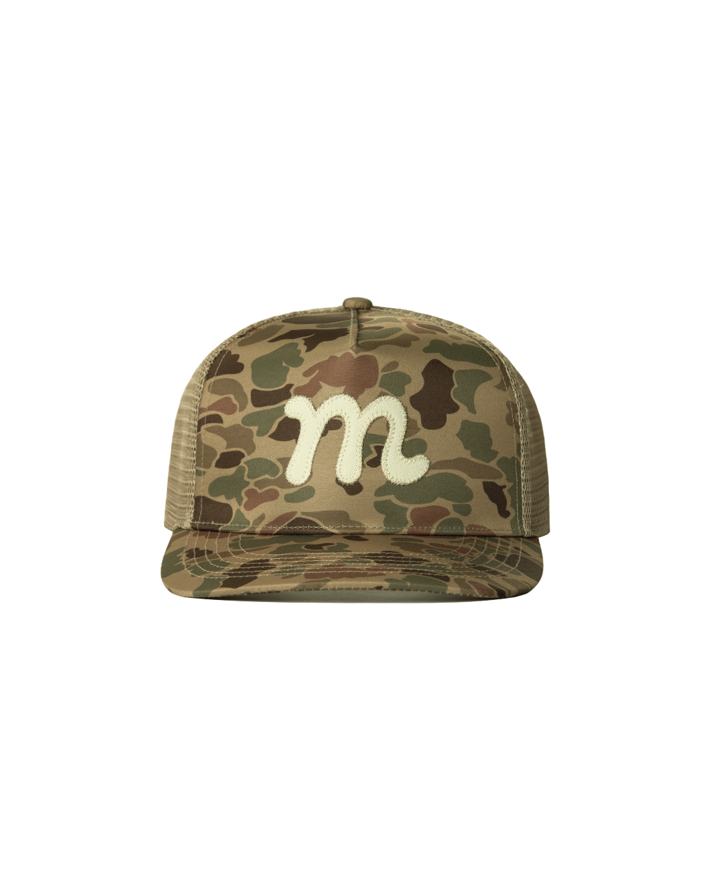 Mesh Back "M" Trucker - Camo