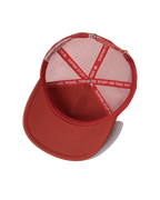 Mesh Back "M" Trucker - Red