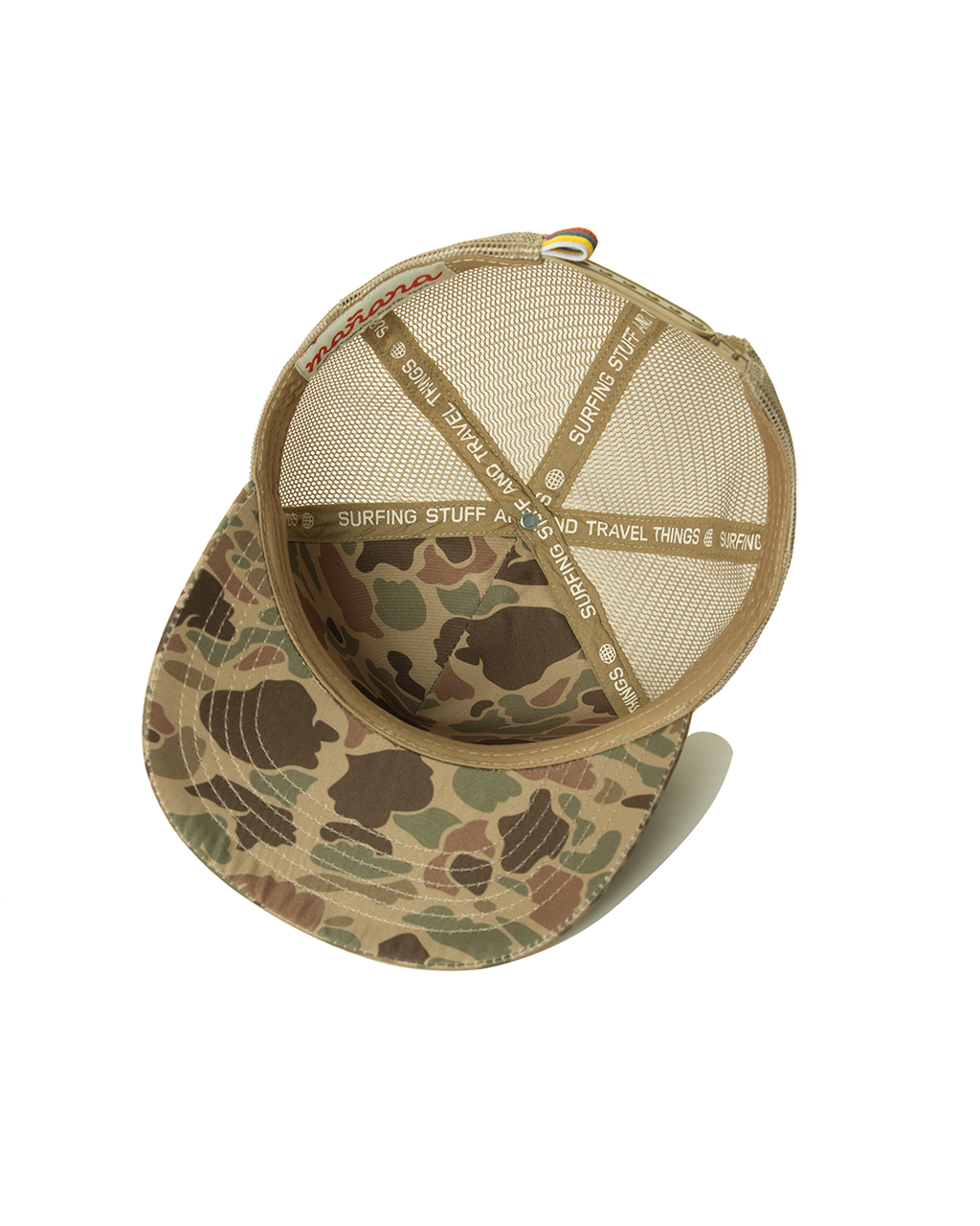 Mesh Back "M" Trucker - Camo
