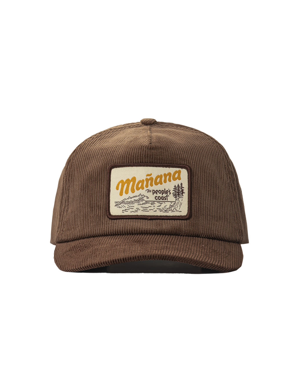 People's Coast Corduroy Hat - Brown
