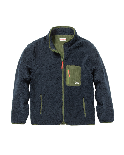 Sherpa Fleece - Navy