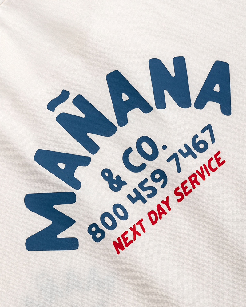 Manana Shop Tee - White