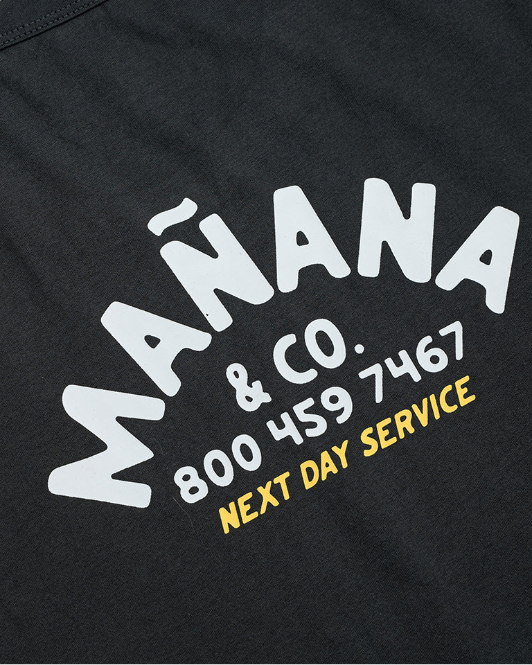 Manana Shop Tee - Black
