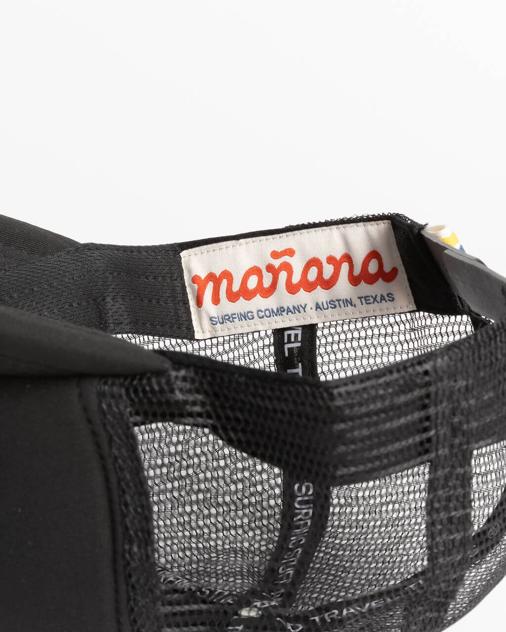 The "E" - Black Logo Trucker