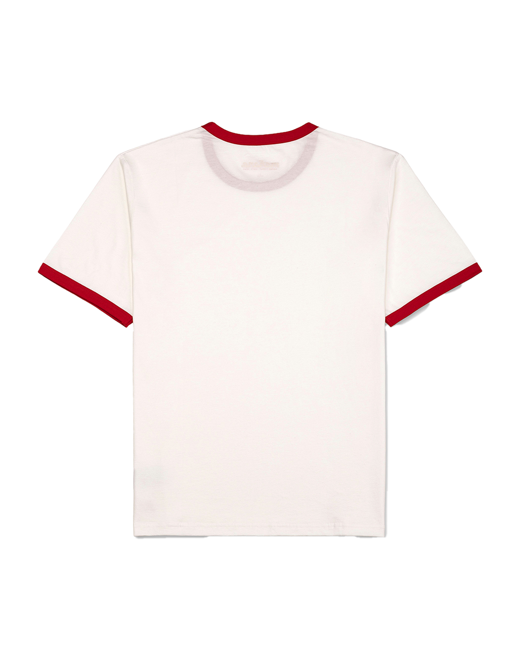 The Classic Ringer Tee - White/Red
