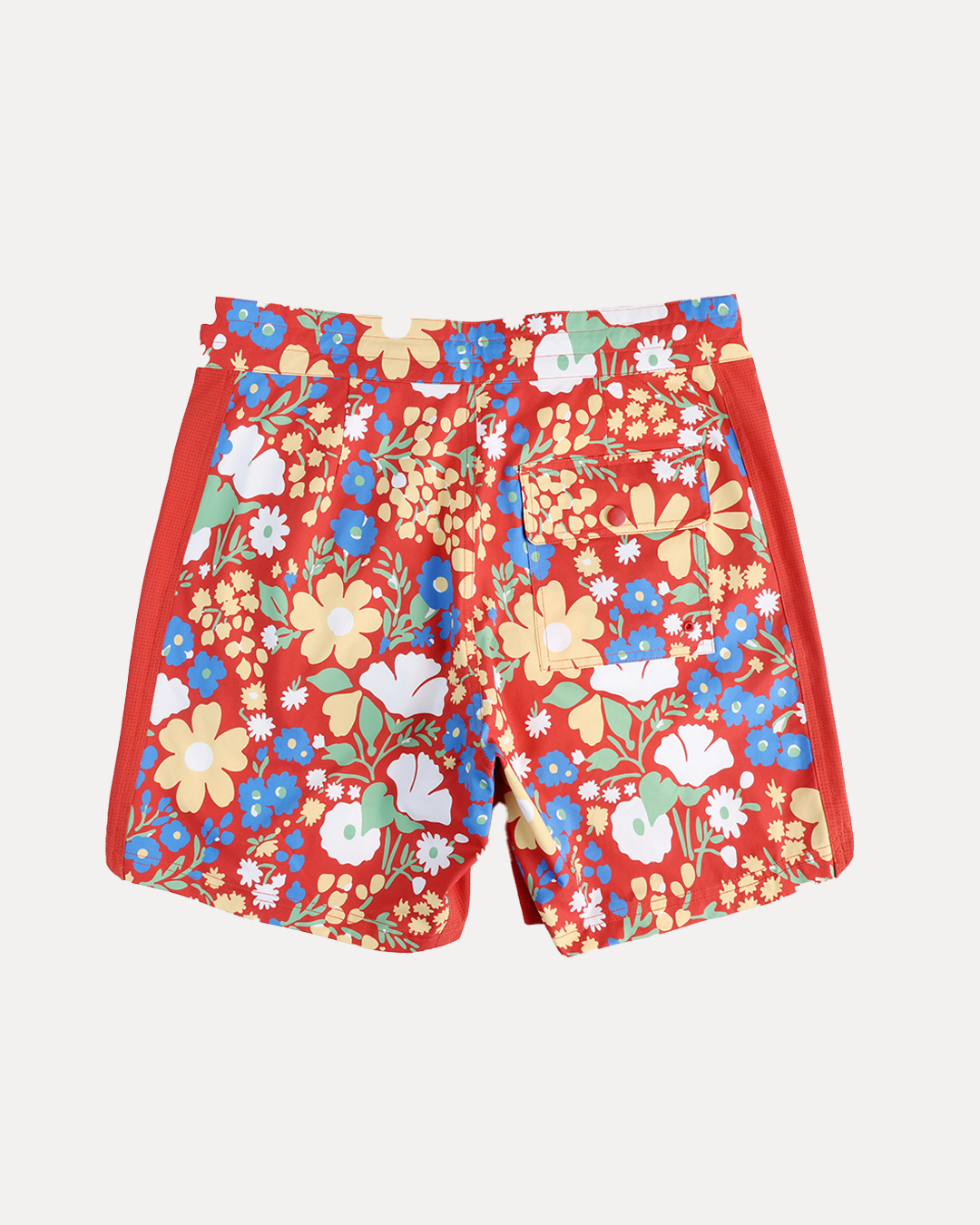 Mañana Board Short - Red Floral