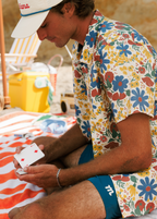 Breeze Button Up - Multi Floral