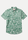 Breeze Button Up - Green Floral