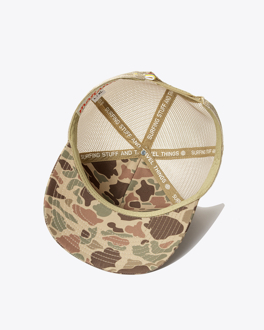Canvas Camo Trucker