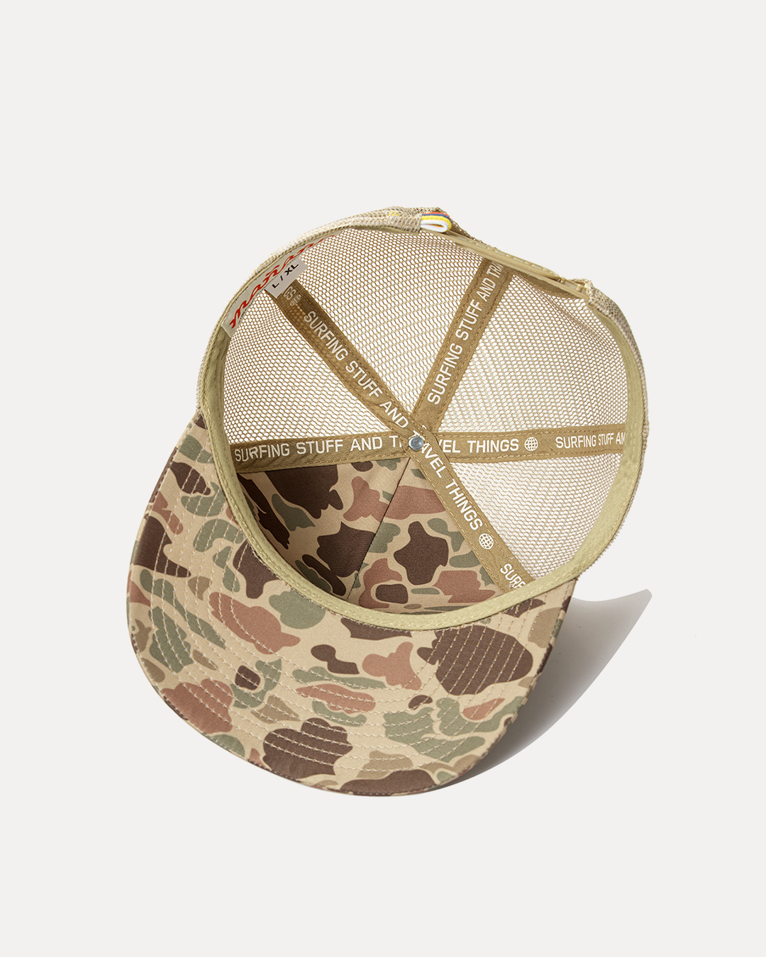 Canvas Camo Trucker